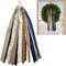 Wreath Ribbon Set - Decorative Bow & Assorted Ribbon for Wreaths - Clip-On Wreath Sash Ribbons Bundle for Indoor & Outdoor Use - Premium Wreath Making Supplies - Golden Winter